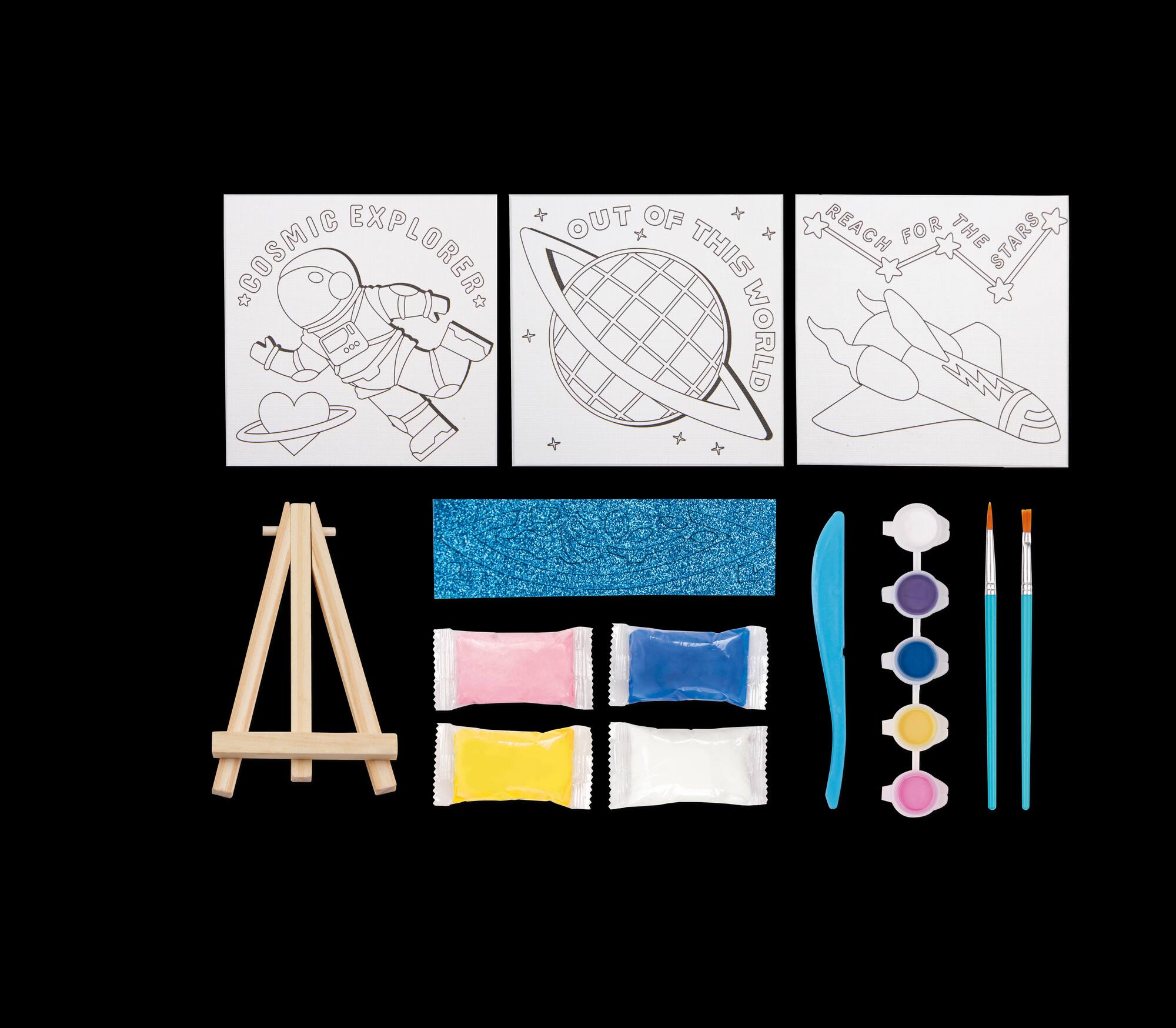 Summer Space Clay by Number Craft Kit by Creatology™